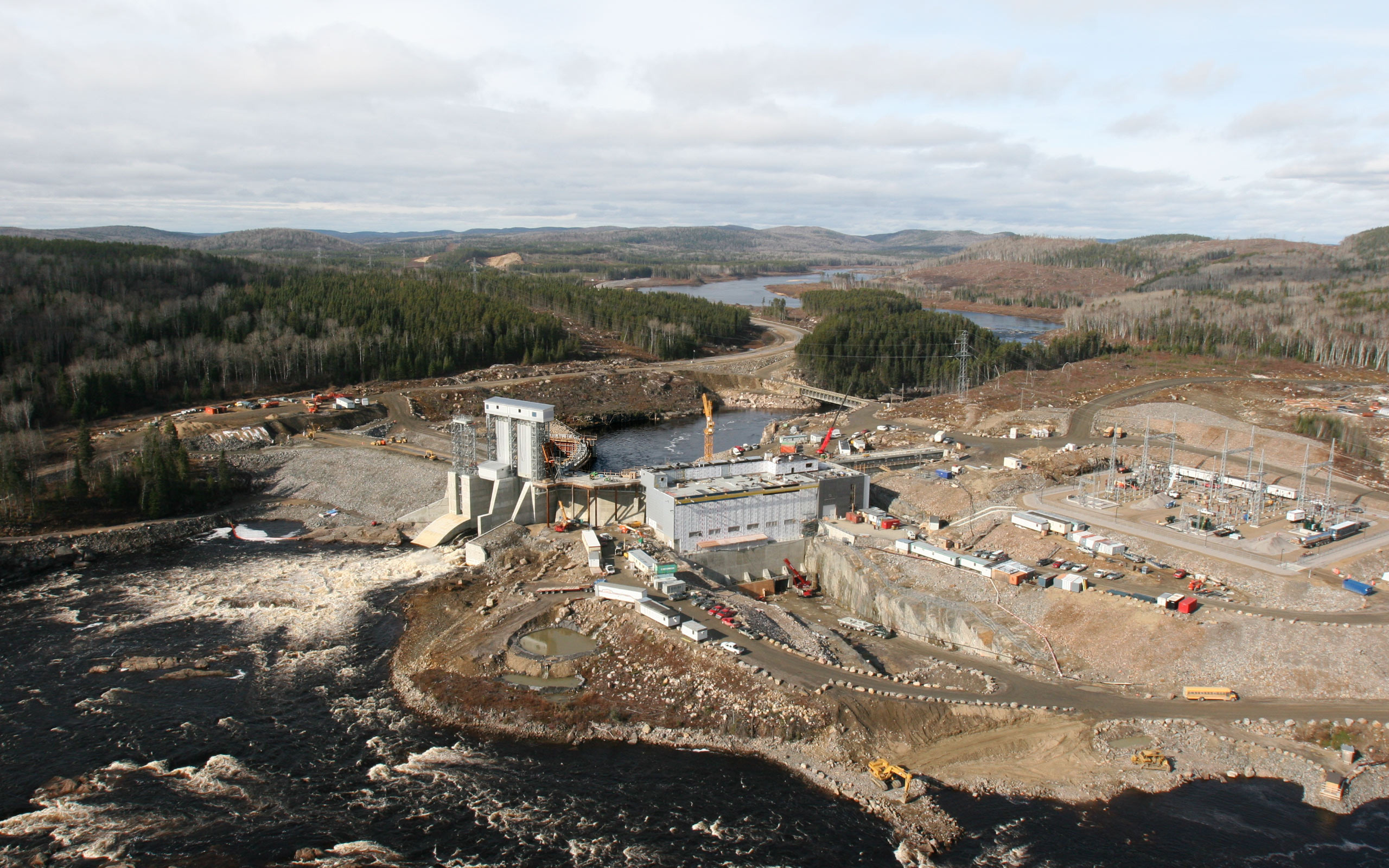 Chantier électromécanique Lambert Somec au Québec