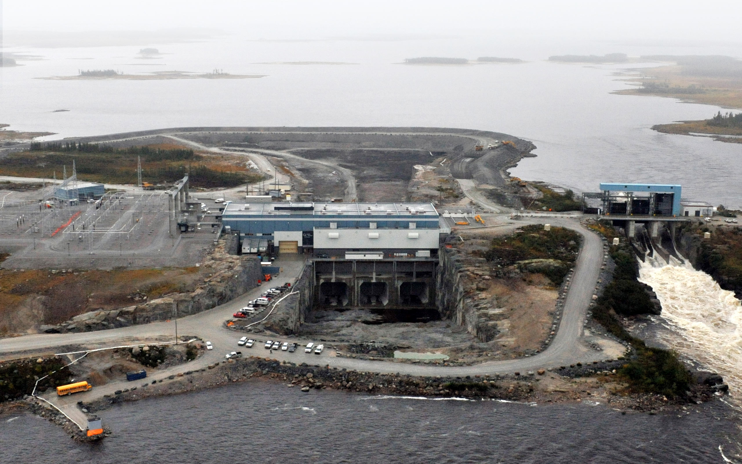 Aménagement hydroélectrique réalisé par Lambert Somec